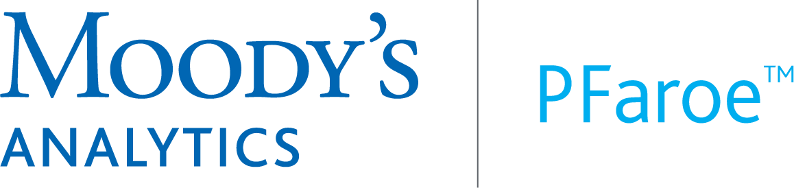Moody's Analytics PFaroe logo - colored