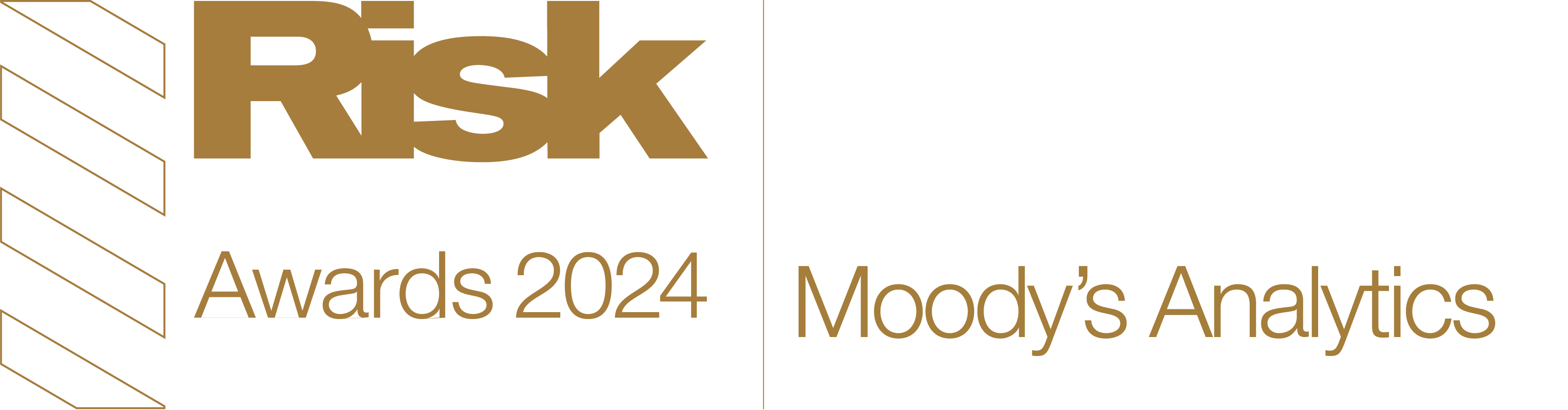 Logo of Risk MTA 2024 Award for Moody's analytics PFaroe